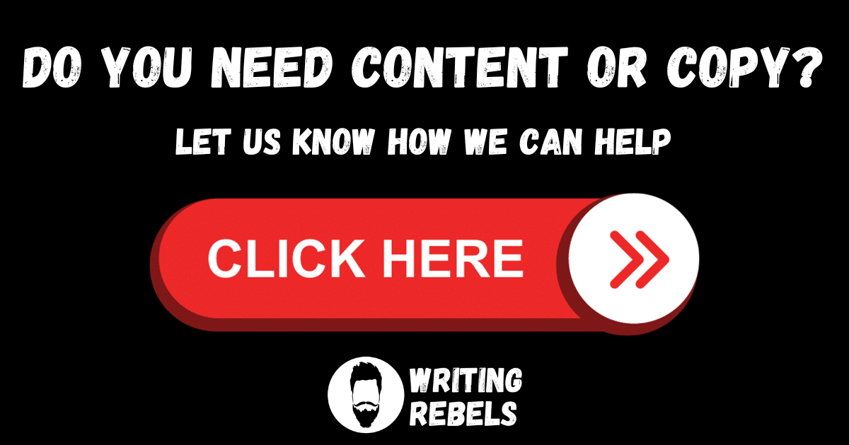 copy or content - contact us