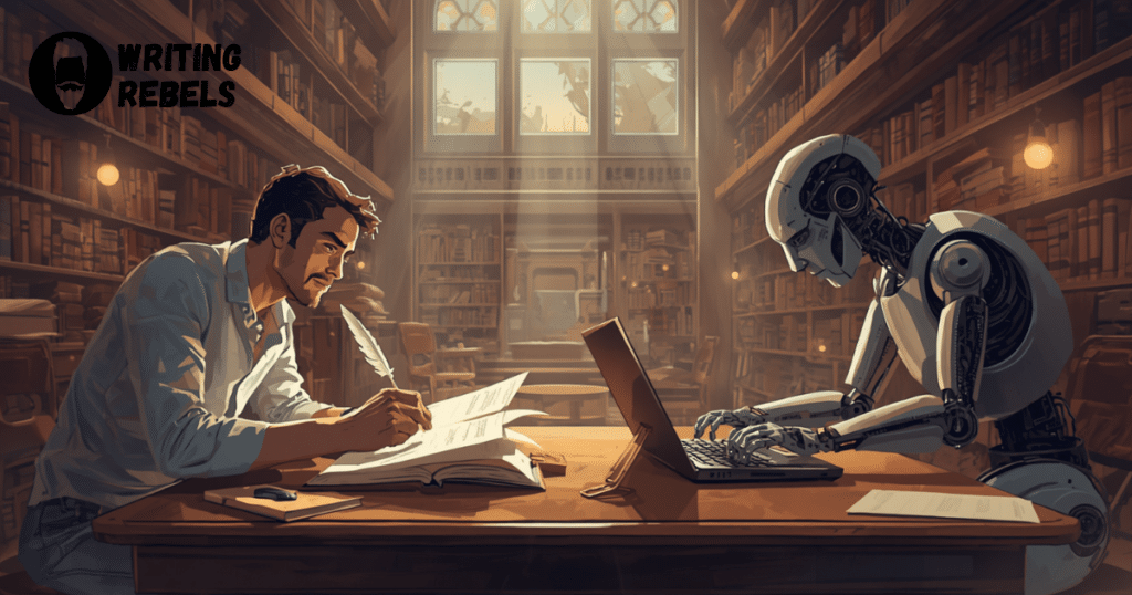 human versus robot writer