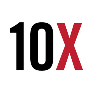 10X